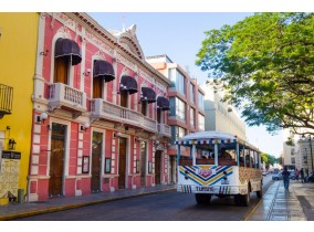 Marvel at the colonial elegance of Campeche and Meridá