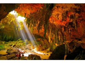 Explore the subterranean world of Loltún Caves