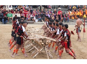 Enjoy song and dance at the Hornbill Festival