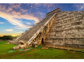 Travel through the Yucatan Peninsula stopping at Mayan ruins