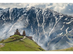 Immerse yourself into the stunning scenery of the Caucasus Mountains