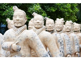 The world-famous Terracotta Army
